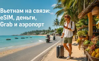 Вьетнам на связи: eSIM, деньги, Grab и аэропорт