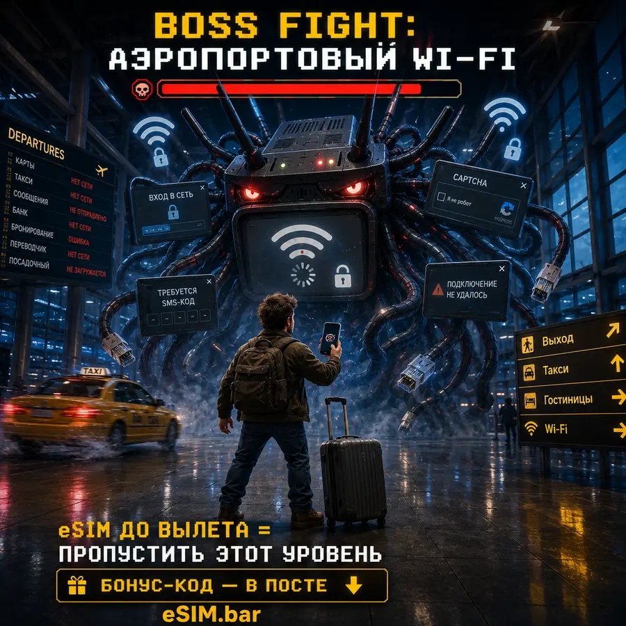 BOSS FIGHT: аэропортовый Wi-Fi
